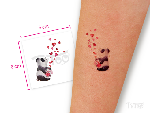 Panda Matrica Tetoválás