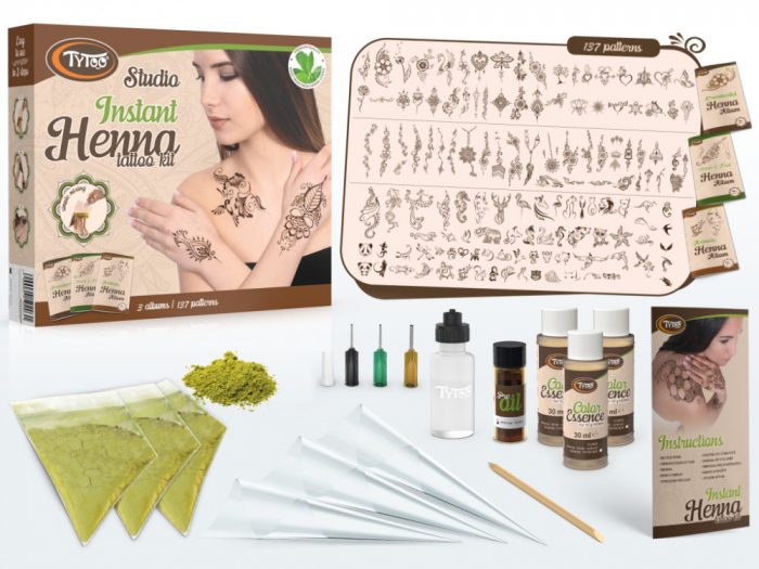 TyToo Instant Henna Studio olajjal